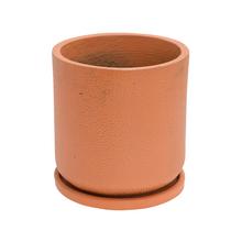 J145 KVETINÁČ + MISKA BELLE METAL ANTIK BRONZOVÁ 24x25CM XS