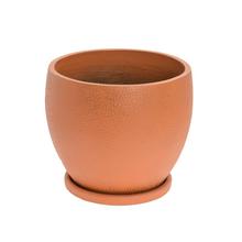 Kvetináč s antik bronzovou povrchovou úpravou.