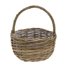 KOŠÍK okrúhly  36x36x20/44cm /veľký ratan MP-0203