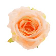 Umelá ruža marhuľová s priemerom 10 cm, balenie 12 ks.