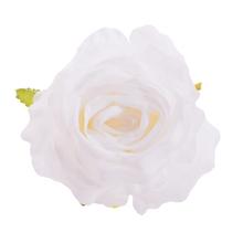 Biela umelá ruža s priemerom 10 cm, balenie po 12 kusov.