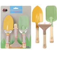 Záhradné náradie pre deti s tromi kusmi.