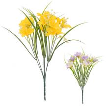 Kytica jarné kvety so zeleným mixom.