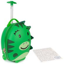 Kufor Boppi Tiny Trekker 17L s dinosaurím dizajnom.