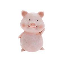 Ružové prasiatko z poly materiálu.