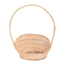 Košík z prútia s uchom, darčekový