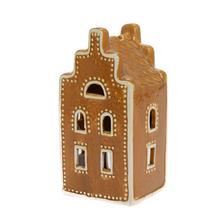 Perníkový kostol na sviečku z porcelánu