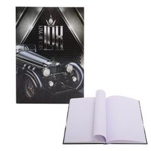 Pevný zošit s tvrdými doskami A5, 144 listov, linkovaný.