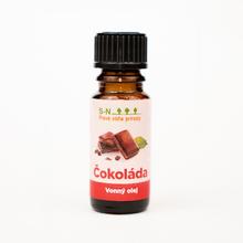 Fľaša s vonným olejom čokoláda.