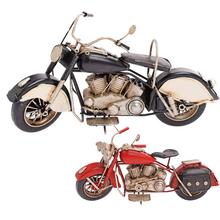 Retro motocykel dekorácia 28 cm