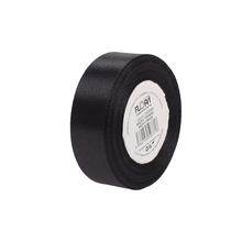 Čierna saténová stuha 20mm/15m
