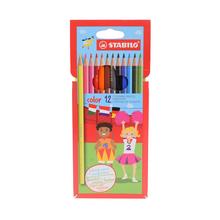 Sada 12 pasteliek Stabilo Color.