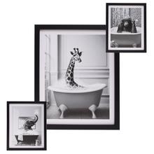 Obraz s motívom kúpajúcich sa zvierat.