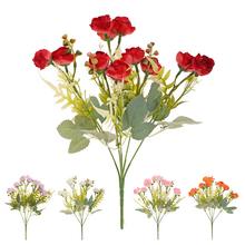 Kytica ranunkulusov v mixe farieb.