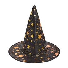 Klobúk HVIEZDY čarodejnícky s hviezdami