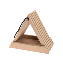 Krmítko drevo šedobéžové