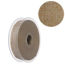 Hnedá látková stuha 2,5cmx20m