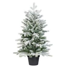 Vianočný stromček Grandis Mini Tree so snehom.