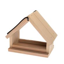 Krmítko drevo šedobéžové