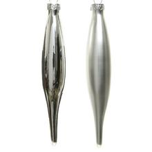 CENCÚLE strieborné sklo lesklé a matné, sada 6 kusov.