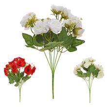 Kytica umelých ruží v mixe farieb.