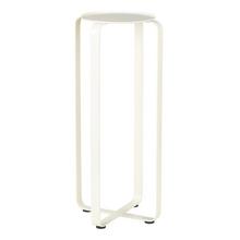 Biely matný stojan na kvety