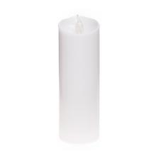 Biela LED sviečka s plameňom