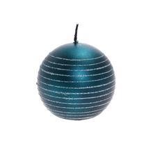 Vianočné sviečky guľa v rôznych farbách