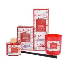 Sada voňavých sviečok s vianočnou tematikou.