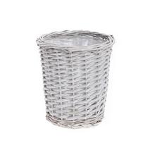 Sivý obal z prútia