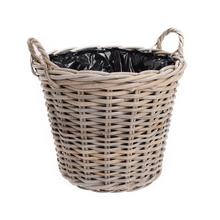 Kôš ratan s ušami /fólia malý