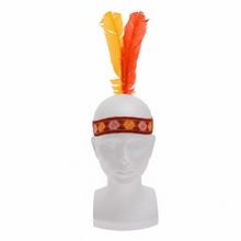 Indánska čelenka s perami