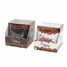 Vonná sviečka Coffe White v sklenenom obale.