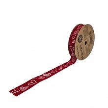 Srdce zamatový stužka 25mm/10y