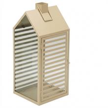 Lampáš dom béžový kov veľký NB1251540