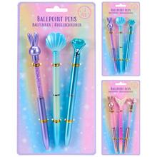 Sada guľičkových pier s rôznymi dizajnmi.