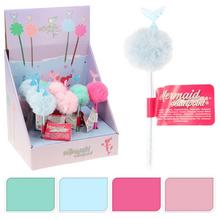 Pero s brmbolcom v pastelových farbách.