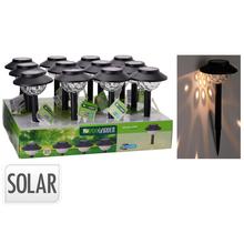 Solárne svetlo led zápich PP V35cm WW 