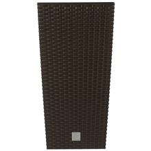 SUPER CENA DRTS265 OBAL+VKLAD RATO SQUARE UMBRA-HNEDÝ 26,5x26,5xh50CM/26,6L - FLORASYSTEM