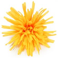 AKCIA!!24FLK02-0229 HLAVA CHRYZ. STRAPATÁ ŽLTO-ORANŽ. PRIEM:13CM BAL:12KS - FLORASYSTEM