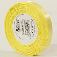 SATEN STUHA 10MM/15M ŽLTÁ FARBA 082  - FLORASYSTEM