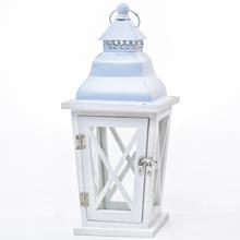 3FL/S-MALÝ LAMPÁŠ DREVO/KOV BIELY  - FLORASYSTEM