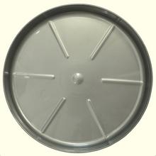 603 MISKA NR2 STRIEBORNÁ 12,6xh1,8CM - FLORASYSTEM