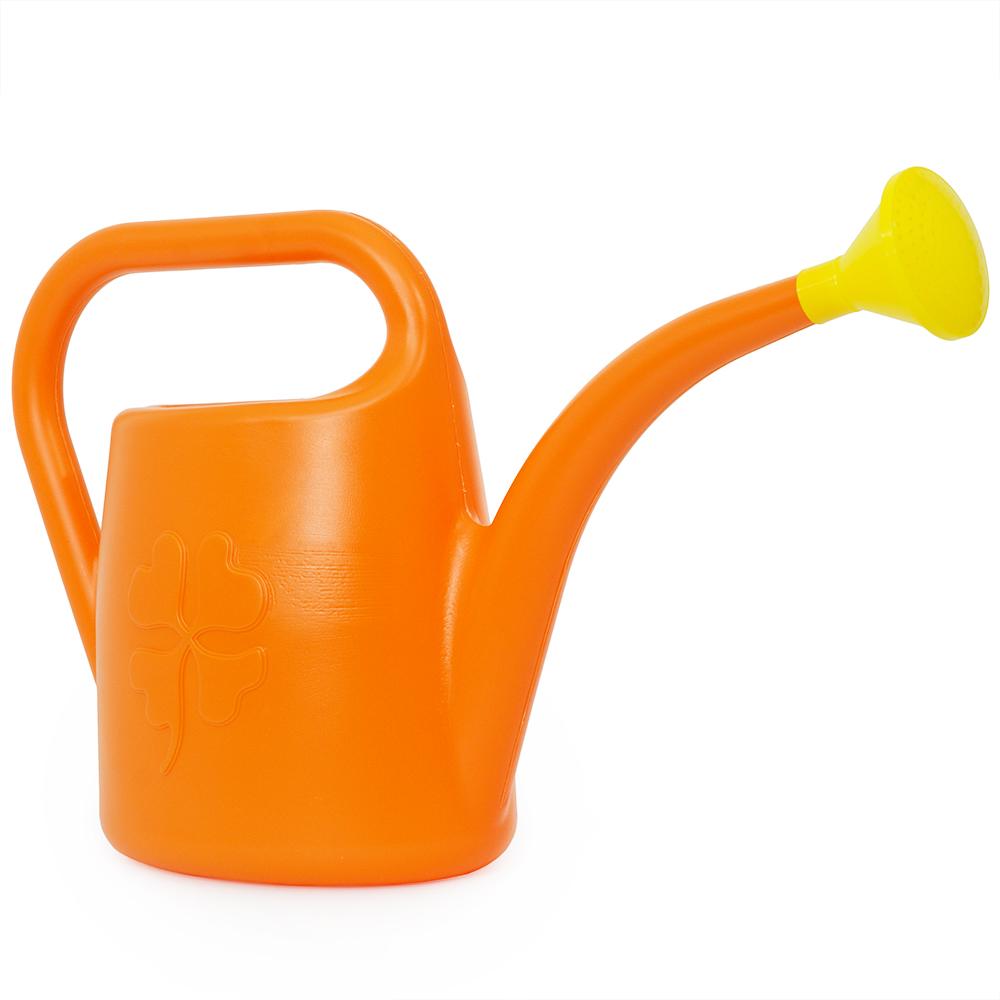 Oranžová krhľa s sitkom, objem 1,8L.