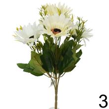Kytica gerbera mix 3 farieb s umelými kvetmi.
