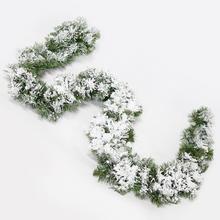 GIRLANDA TENKÁ OSNEŽENÁ 2M/20cm - FLORASYSTEM
