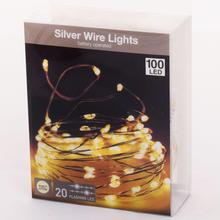 LED100 SVET. NA DRÔT 5m WW,IND,BAT - FLORASYSTEM