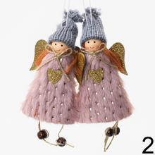 Záves anjelik mix, sada 2 kusy, 6,2x17 cm.