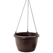 KVETINÁČ MARINA+ZÁVES HNEDÝ 30x18,5(60)CM/1,75L - FLORASYSTEM