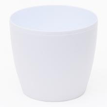 204 KVETINÁČ MAGNOLIA BIELY 21xh18,5CM - FLORASYSTEM
